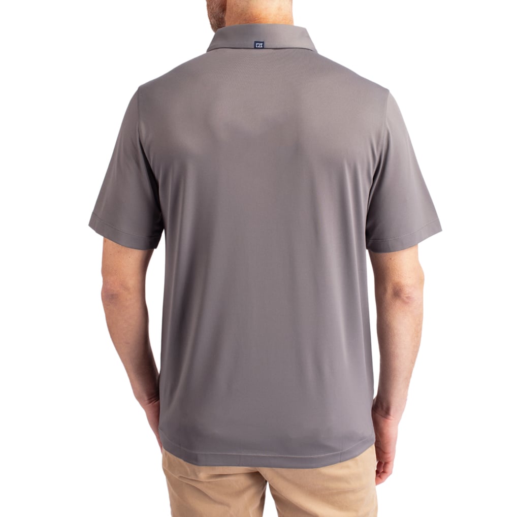  Marshall Thundering Herd Cutter & Buck Forge Eco Stretch Recycled Polo - Gray